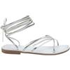 BATA Sandali alla schiava da donna eleganti e comodi | Fascette incrociate, allacciatura alla caviglia, suola antiscivolo, comodi e versatili, stile estivo elegante