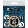 ‎Pyramid International Badge Pack RD-RS461074 Insignia de símbolos de Harry Potter, Multicolor, 10 x 12