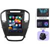 OEM Autoradio con touchscreen ad alta risoluzione, sistemi intelligenti, compatibile con Opel Insignia e Buick Regal dal 2009 al 2013, connettività wireless per Apple, modello V1plus-4G (4GB di RAM + 64GB di memoria) e telecamera posteriore