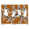 Poster Julian Opie Parigi Olimpiadi 2024 "Nethaneel Daniel Kesi Sam" Limited