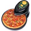 Presto Forno girevole Pizzaz Plus 03434-12 pollici, forno per pizza sul piano di lavoro, lamiera antiaderente, elementi di riscaldamento superiore e inferiore, facile da pulire, verde/oro