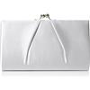 SwankySwans - Mira Satin Classic Frame Bag, Pochette da giorno Donna