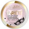 EVELINE COSMETICS Variété Cipria in polvere traslucida riflettente con acido ialuronico 86% pigmenti minerali per tutti i tipi e colori di pelle Soft Focus 6 g