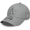 New Era Berretto da baseball 9Forty Team Outline MLB Oakland Athletics per adulti, colore: grigio