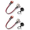 Ymantang 2 cavi di ricarica per scooter elettrico da 25,4 cm, per accessori di ricambio, batterie e caricabatterie