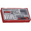 TENG TOOLS Teng Tt1435 - Set di 35 chiavi a bussola con attacco quadro da 4-13 mm