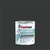 Maxmeyer Smalto All'Acqua Poliuretanico Satinato Nero 0,125 L