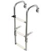 OSCULATI Scaletta Barca Inox 3 Gradini Pieghevole Arcuata 670 cm
