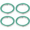 Briny River 4 guarnizioni collettore moto 30 x 39 x 5 mm 4H7-14613-00 compatibili con Yamaha XV 535 HN SH SN