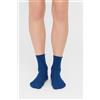 Calzedonia Calzini Corti Senza Elastico In Cotone Blu