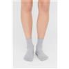 Calzedonia Calzini Corti Senza Elastico In Cotone Grigio