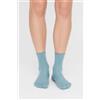 Calzedonia Calzini Corti Senza Elastico In Cotone Blu