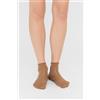 Calzedonia Calzini Corti Senza Elastico In Cotone Marrone