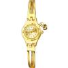 Oidea Piccolo orologio da polso da donna: delicato orologio analogico al quarzo con cinturino a forma di cuore in acciaio inox, orologio da polso da donna casual