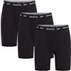 Reebok Mens Sports Trunk Hogan 3PK Black/White/Grey Marl,L