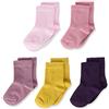 Minymo Bimba 0-24 Minymo 5er Pack Socken In Verschieden Farben Calze Not Applicable, Multicolore (Shadow Purple 664), 19-22 (Taglia Unica: 19)