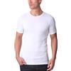 Eminence - Canotta manica corta da uomo in 100% cotone, 5/XL, BIANCO