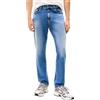 Tommy Jeans Uomo Jeans Ryan Slim Straight Leg, Blu (Denim Medium), 32W/30L