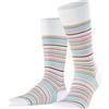 FALKE Microblock M So cotone fantasia 1 paio, Calzini Uomo, Bianco White 2001, 41-42