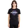 KPOP Demon Hunters Huntrix Huntrx Pastel Logo T-Shirt Donna, Nero, M