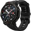 Amazfit T-Rex 3 Pro Smartwatch Outdoor 48mm Display AMOLED in Zaffiro, Ghiera in Titanio, GPS Dual Band, Mappe Offline, 25 Giorni di Autonomia, Torcia Integrata, 10 ATM, 180+ Modalità Sport