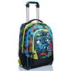 SJ GANG STYLE JAM GANG Big Trolley, Multicolore, Cross-over System, Spallacci uso zaino, Per bambini e ragazzi, Scuola, Viaggi e tempo libero