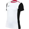 NIKE FD7594-100 Dri-Fit Academy PRO 24 SS Top K Maglia Lunga Donna White/Bright Crimson/Black/Black Taglia XL