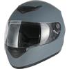 Favoto Casco moto integrale per Adulti Approvato ECE Caschi Traspiranti Protezione di Sicurezza L (59-60cm) Grigio