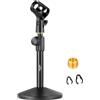 NEEWER Supporto Microfono da Tavolo, Asta Microfoni Scrivania Regolabile con Clip e Adattatore da 3/8" a 5/8" Compatibile con Blue Yeti Snowball HyperX QuadCast SoloCast Shure, Max 1,5kg, MS015