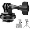 NEEWER Adattatore Cold Shoe Mount per Action Camera Compatibile con GoPro Go Pro DJI Insta360 AKASO Accessori, Attacco Hot Shoe con Filettatura 1/4" per Mini Treppiede Selfie Stick, Incli. 180°, GP-63