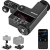 NEEWER Dolly Motorizzato per Fotocamera,Controllo App per Telefono iOS/Android,Testa Sferica,Slider da Tavolo Ultra Silenzioso,5 Velocità/Modalità Video/Fotografia Timelapse,Carico Max 3kg,DL200
