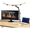 NEEWER NEEWRE BASICS 32,5" Luce LED per Ufficio Domestico, Luce con Morsetto per Architetto Dimmerabile 23W, 5 Barre LED per Computer Drafting Table Desk Videoconferenza Atmosfera, DL01