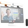 NEEWER BASICS 12W Barra Luce Monitor e Stand (2pz), Lampada Scrivania LED per Casa Ufficio Videoconferenza Computer Laptop Webcam Zoom Streaming, Bicolore Dimmerabile, Telecomando/Controllo Touch, L10