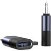 NEEWER Set di Adattatore OTG da USB C a iOS (2 Pezzi), USB Tipo C (Femmina) a iOS (Maschio), Compatibile con iPhone 14 13 12 11 X iPad e Microfono Wireless di Tipo C della NEEWER, LM4