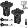 NEEWER Supporto Adattatore Action Camera per Treppiede con Vite 1/4"-20, Accessori in Lega Alluminio Compatibile con Insta360 X5 X4 X3 GoPro Hero 13 12 DJI Osmo Action 5 Pro 4 3, AKASO APEMAN, GP-81