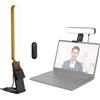 NEEWER BASICS 6W Barra Luce Monitor con Stand/Telecomando/Controllo Touch, Lampada Scrivania LED Dimmerabile Bicolore per Casa Ufficio Videoconferenza Computer Laptop Webcam Zoom Stream Lettura, L10