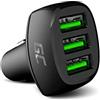 Green Cell® GC PowerRide 54W Caricabatterie da auto USB a 3 porte, accendisigari Ultra Charge Compatibile con iPhone 13 12 11 XS X SE | Samsung Galaxy S22 S21 S20 Note 20 | Xiaomi Mi 12 11