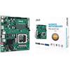 ASUS PRO H610T D4-CSM, Scheda Madre Intel Mini-ITX, Slot DDR4, Nera
