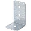Alberts 3000200329 330149-Connettore angolare, 100 x 60 x 60 mm, Zincato Sendzimir