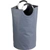 Wenko 3440801100 - Sacchetto portabiancheria Jumbo, in plastica, 57 x 40 x 3 cm Grigio