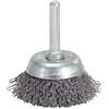 KS Tools 340.0002 Spazzola a tazza in filo d'acciaio 0,3mm,Ø50mm