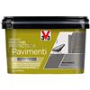 V33 Smalto Rinnovare Perfection Pavimenti Grigio Carbonato Satinato 2L
