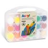 Primo Valigetta colori acrilici Hobby Primo in conf. da 18 colori assortiti + accessori 416TB18ASP