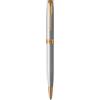Parker Penna a sfera Parker Sonnet punta M inchiostro nero Stainless Steel GT - 1931507