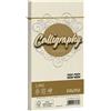 Favini Busta Favini Lino Calligraphy 120 g - formato 11x22 cm - conf. 25 pz - colore avorio - A57Q514