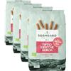 Sgambaro Pasta Bio Trivelline N.47-500 g con Farina di Farro, Farina di Lenticchie e Farina di Quinoa - Ricche di Proteine e con Basso Indice Glicemico (Confezione da 4)
