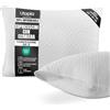 Utopia Bedding Copricuscini impermeabili con cerniera, confezione da 2, bianchi, 50 x 80 cm