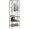 vidaXL Stendibiancheria Rovere Sonoma 60 x 30 x 171 cm