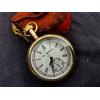 Fatto a mano Orologio da tasca stile vintage antico da collezione 1-ottone orologio da tas...