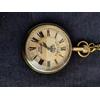 Fatto a mano Orologio da tasca vintage stile antico Maritime Victoria London 1875 ottone r...